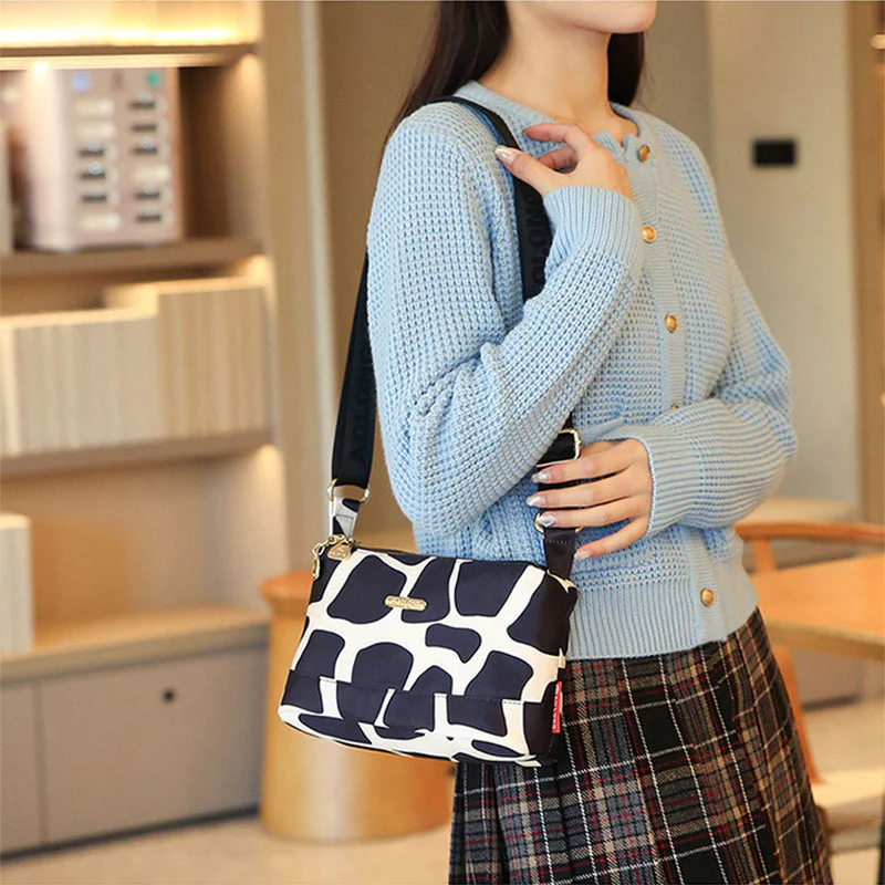 PrintEase™ – Damen Umhängetasche mit Multi-Taschen-Design - Image 2