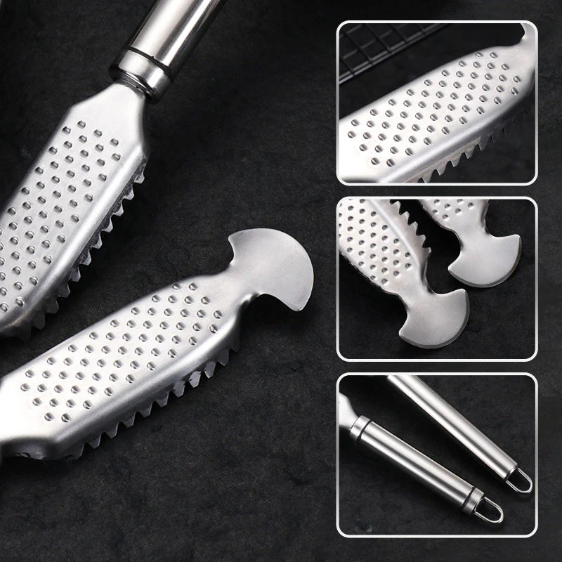 ChefMate – Edelstahl Fischschupper Set | 1+2 GRATIS - Image 10