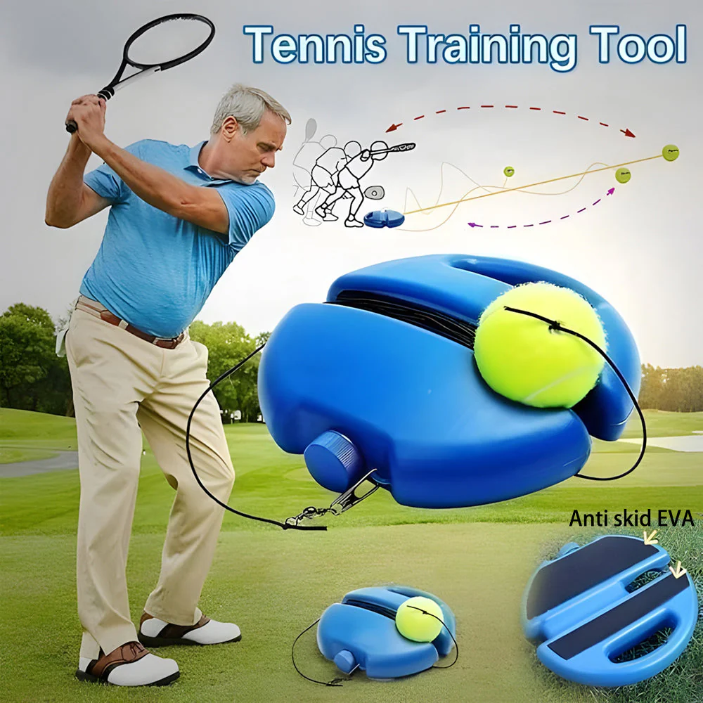 ProServe™ – Tennis Trainingsgerät für perfektionierte Schläge ohne Partner | 50% RABATT