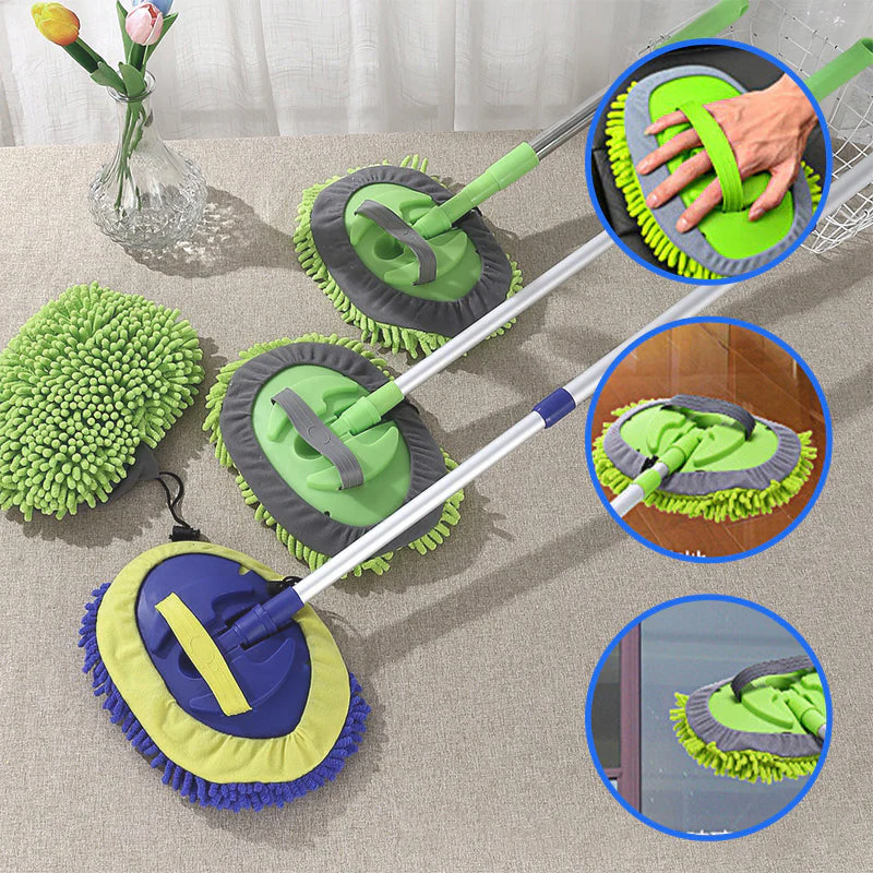 ProShine Reach — Teleskopischer Waschmopp + zusätzlicher gratis Mopp | 50 % RABATT - Image 7
