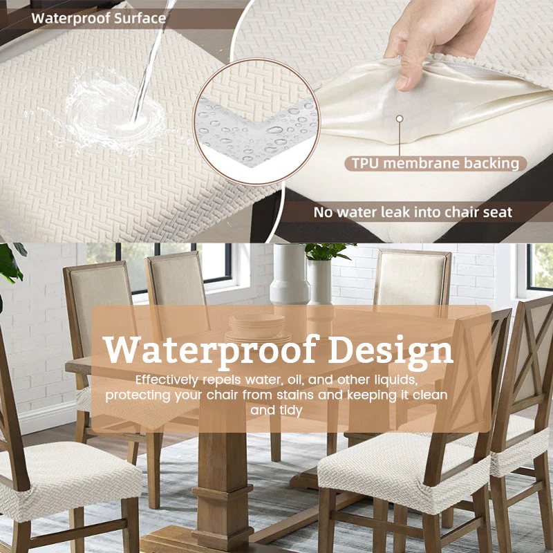 PureCushion Set 4 oder 8 Stück – Wasserdichter Stuhlbezug | 50% RABATT - Image 16