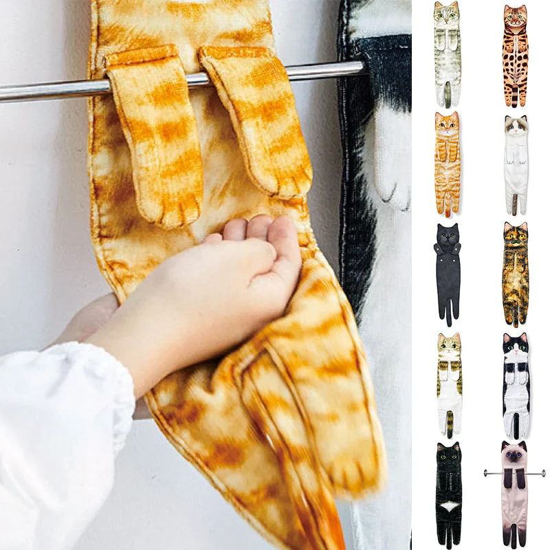 PurrTowel – Süßes Katzen-Handtuch | 1+1 GRATIS - Image 15