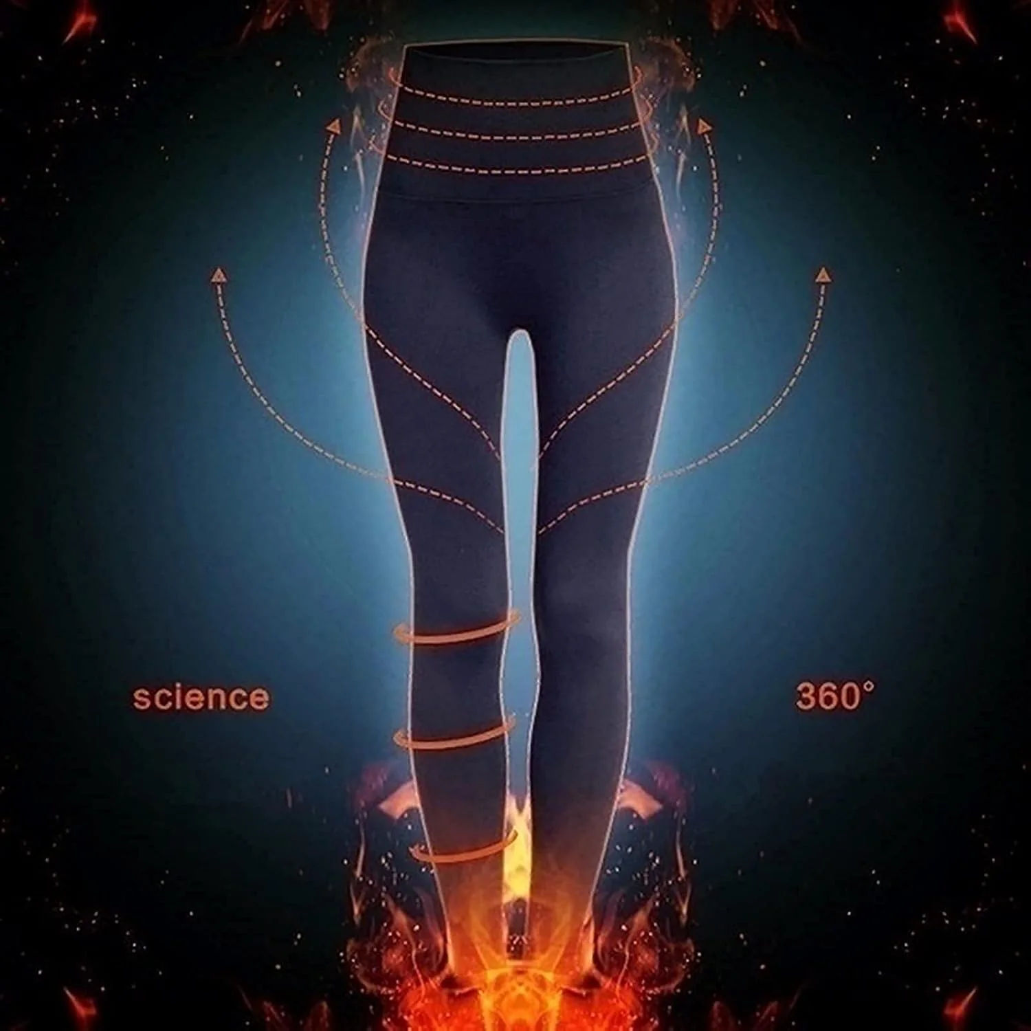 Push Up Thermo-Leggings für Frauen - Image 55