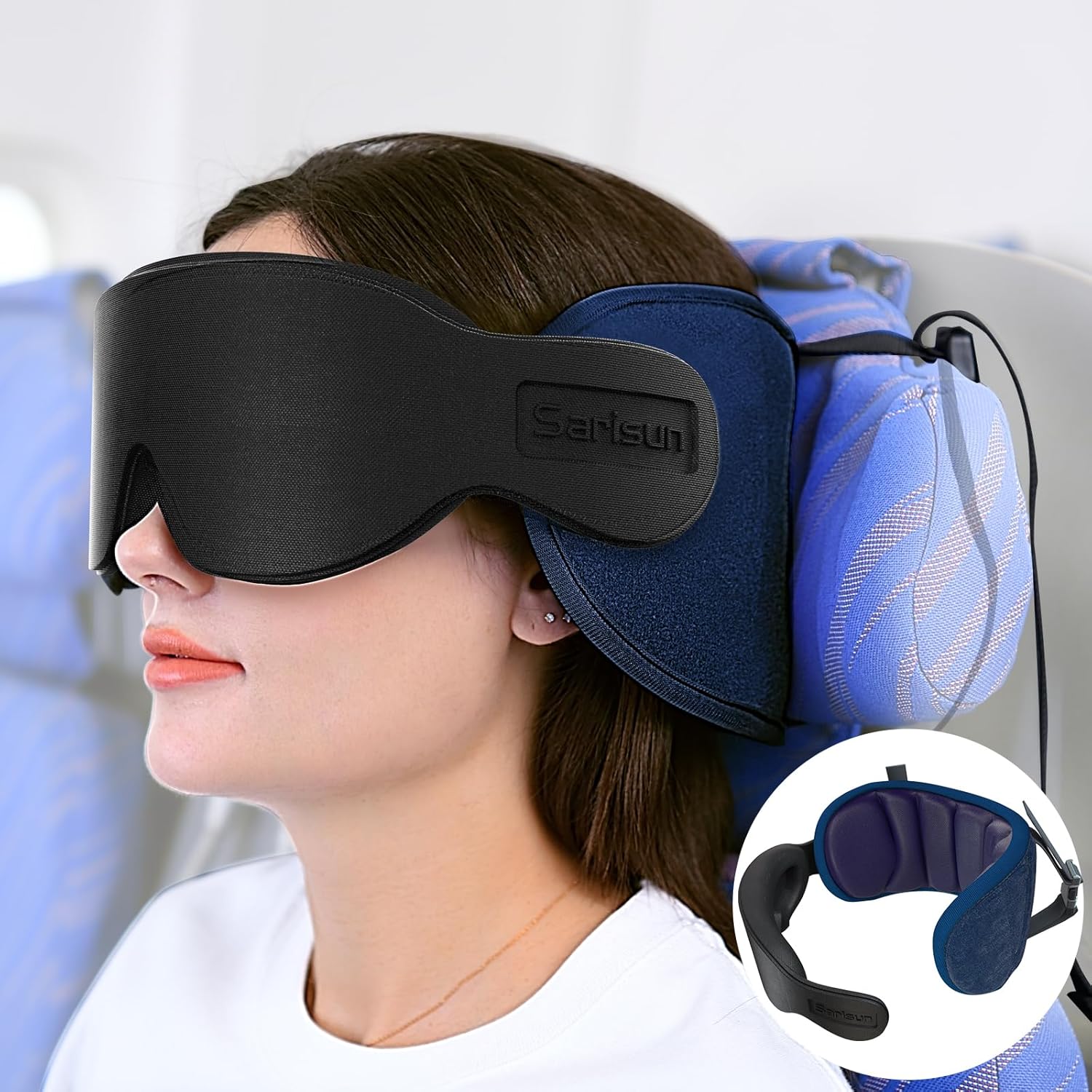 Reisekissen mit Augenmaske für Flugzeuge - Image 9