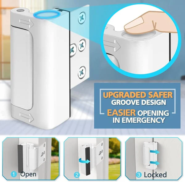Relock™ Türverstärkungsschloss | 50% Rabatt - Image 4