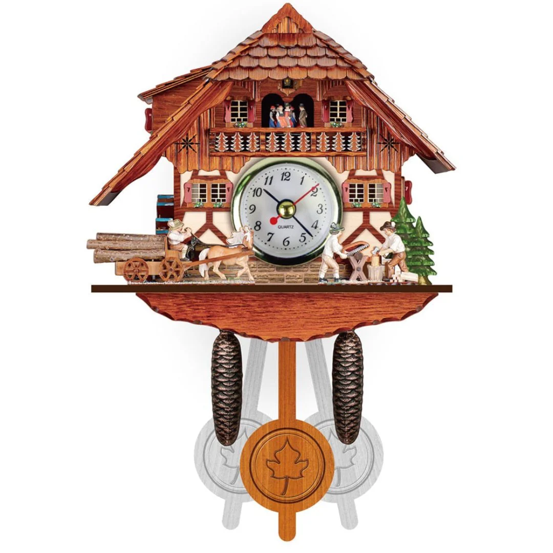CuckooCraft - Retro Kuckucks-Wanduhr | 50% RABATT - Image 12