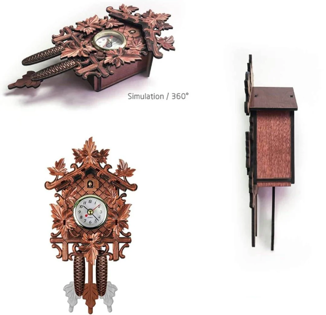 CuckooCraft - Retro Kuckucks-Wanduhr | 50% RABATT - Image 23