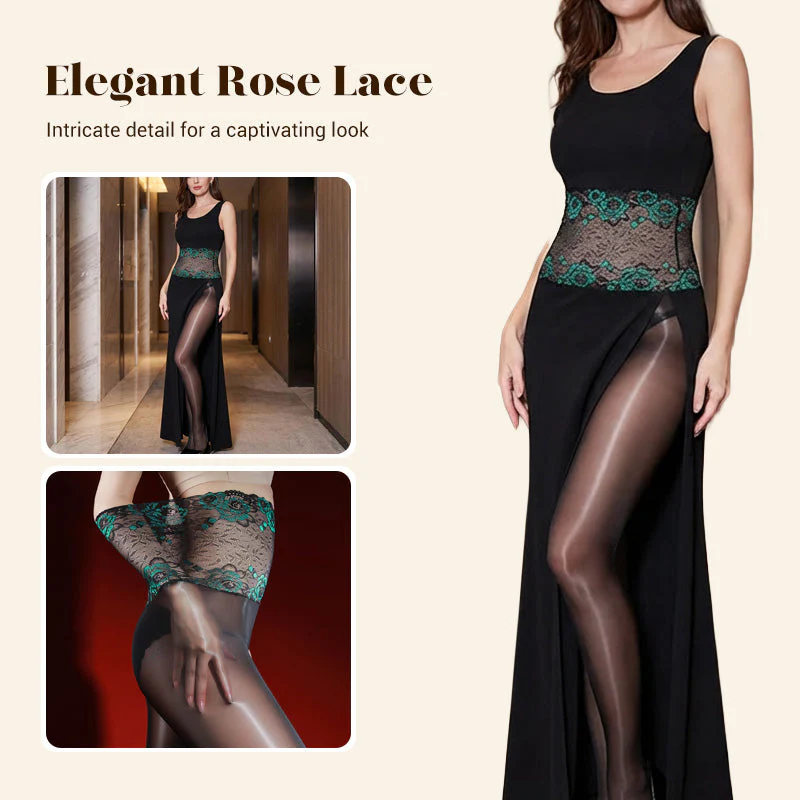Rose – Hochtaillierte Mesh-Strümpfe | 1+1 GRATIS - Image 9