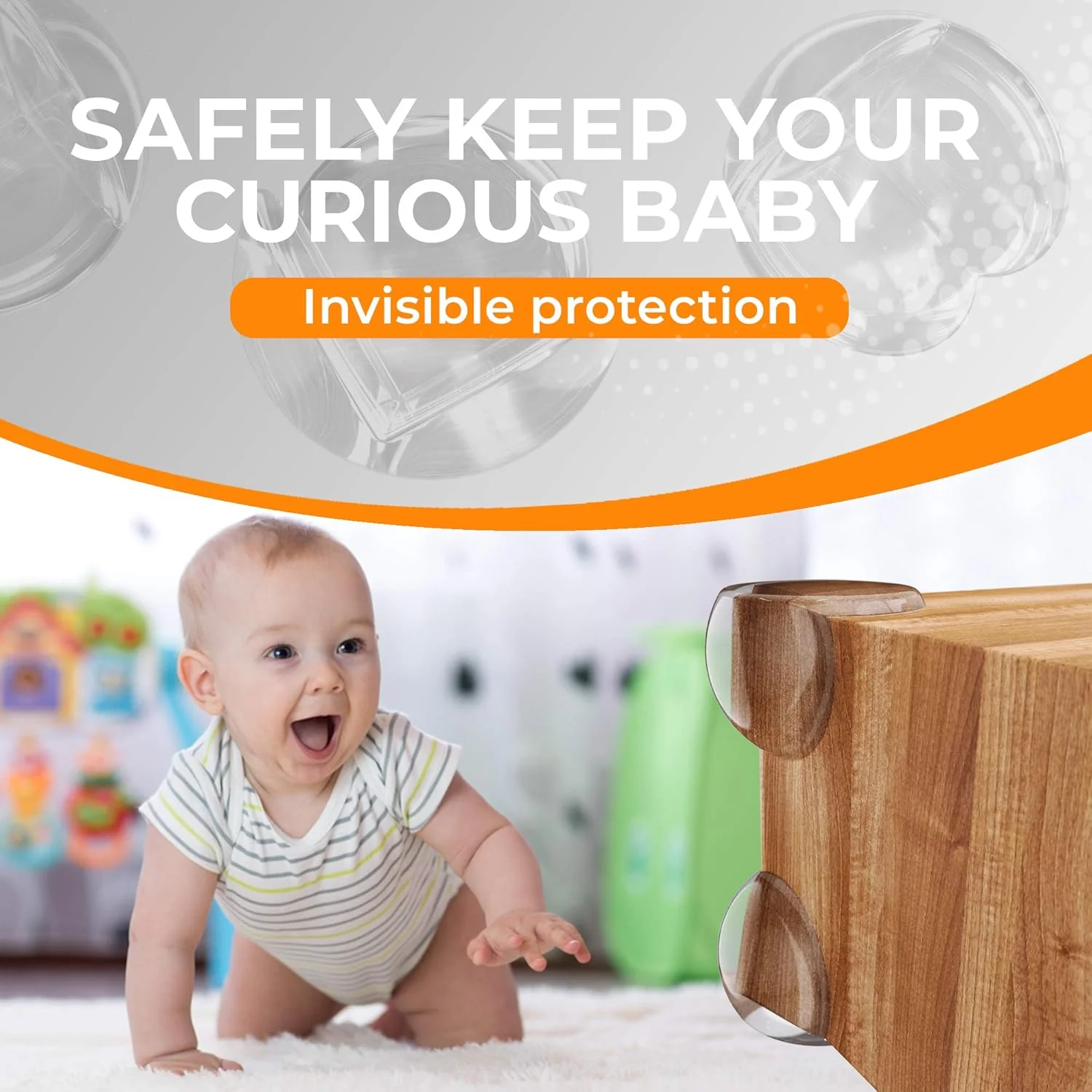SafeCorners™ – Klare Kantenschutzvorrichtungen für Kinder | 20 Stück - Image 7