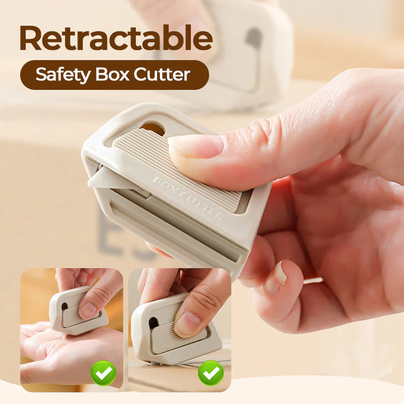 SafeCut – Einziehbarer Sicherheitsrasierklingenhalter | 1+3 GRATIS