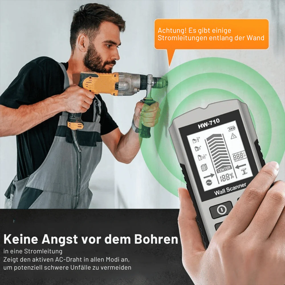 SafeScan Pro — Wandscanner Gerät | 50% RABATT