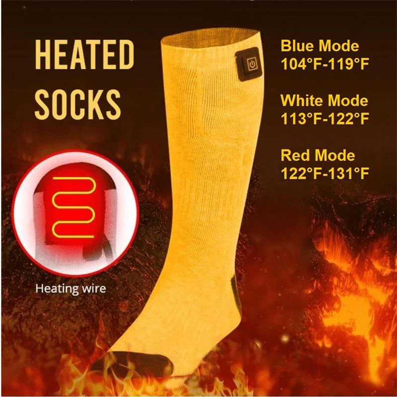 Sally – Heizsocken mit einstellbarer Wärme und langer Akkulaufzeit - Image 2