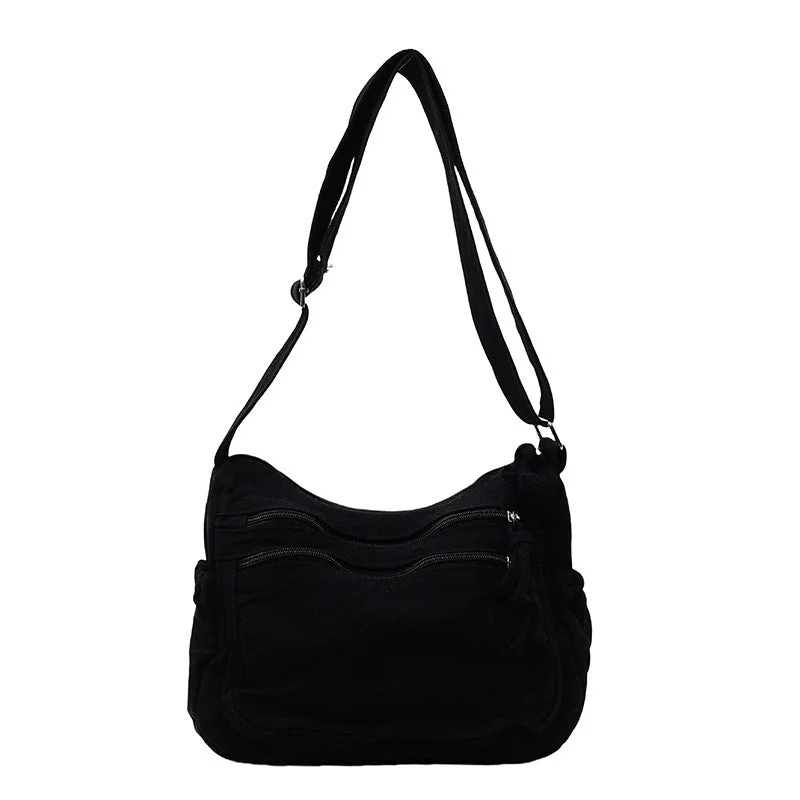 Sally – Legere, lässige Canvas-Schultertasche für Damen - Image 10