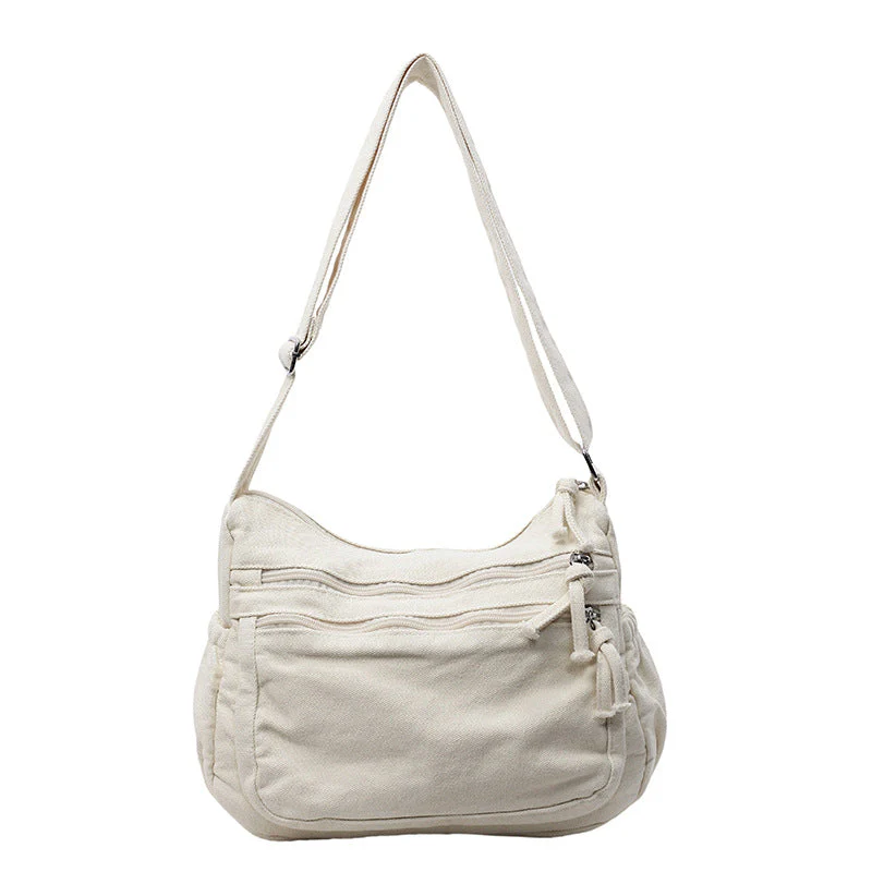 Sally – Legere, lässige Canvas-Schultertasche für Damen - Image 9