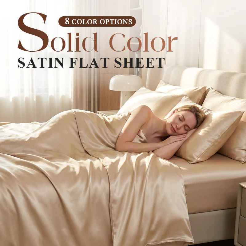 Satin-Bettwäsche-Set – Erwachen Sie mühelos wunderschön