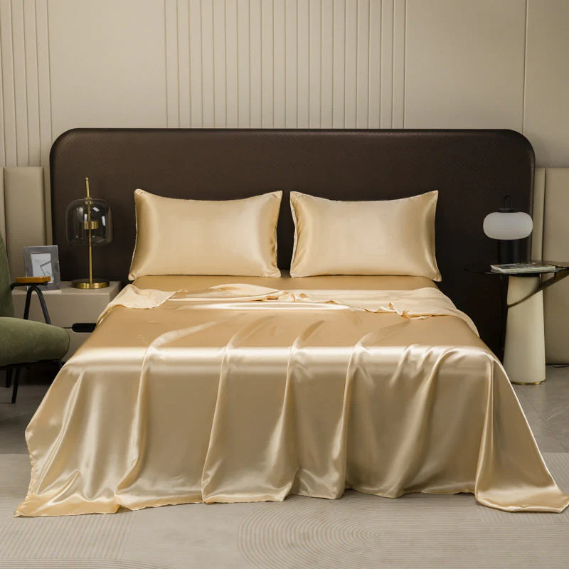 Satin-Bettwäsche-Set – Erwachen Sie mühelos wunderschön - Image 14