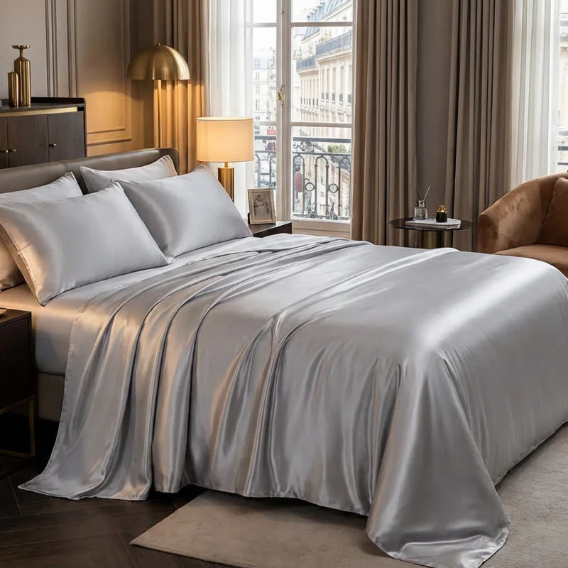 Satin-Bettwäsche-Set – Erwachen Sie mühelos wunderschön - Image 8