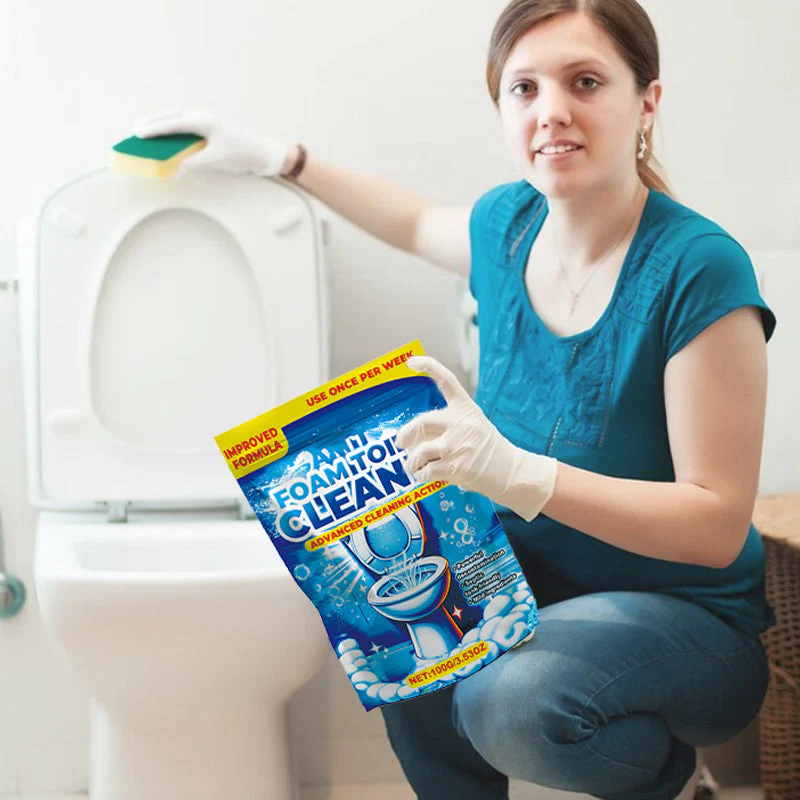 Schäumender Toilettenreiniger in Pulverform - Image 2