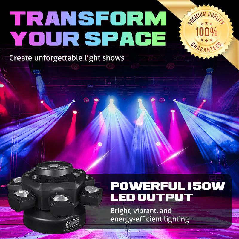 Sechsarmige LED-Powerstation – Entfache unvergessliche Stimmung - Image 2