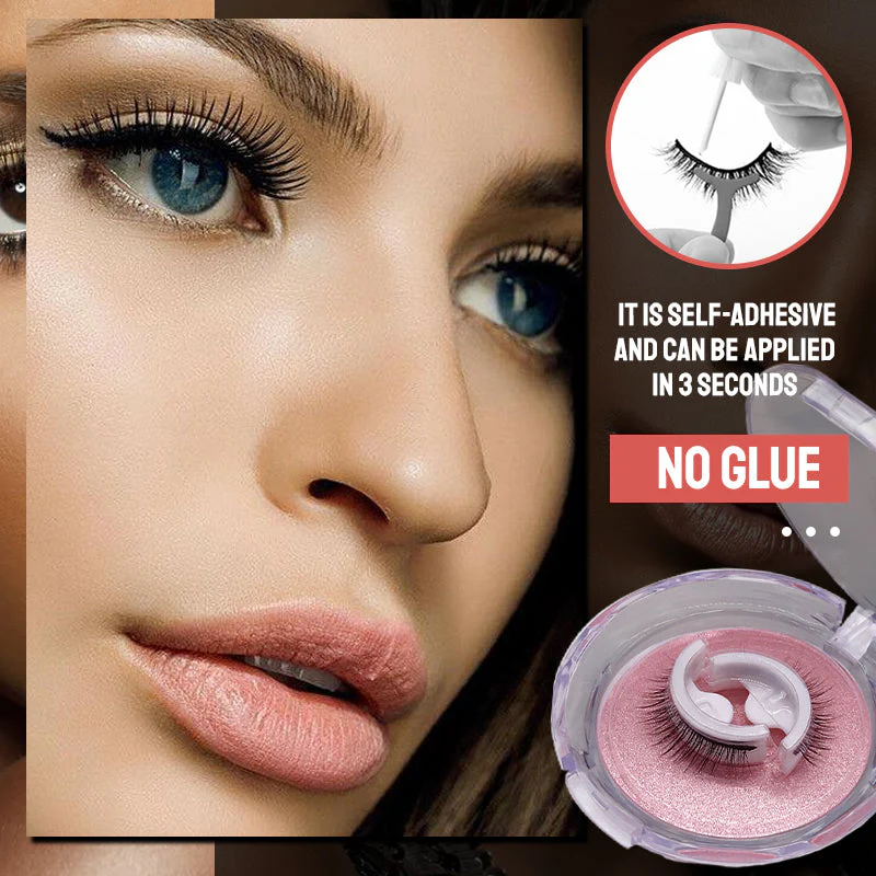 Selbstklebende Wimpern - Wiederverwendbar, Natürlich & Einfach Anzubringen - Image 4