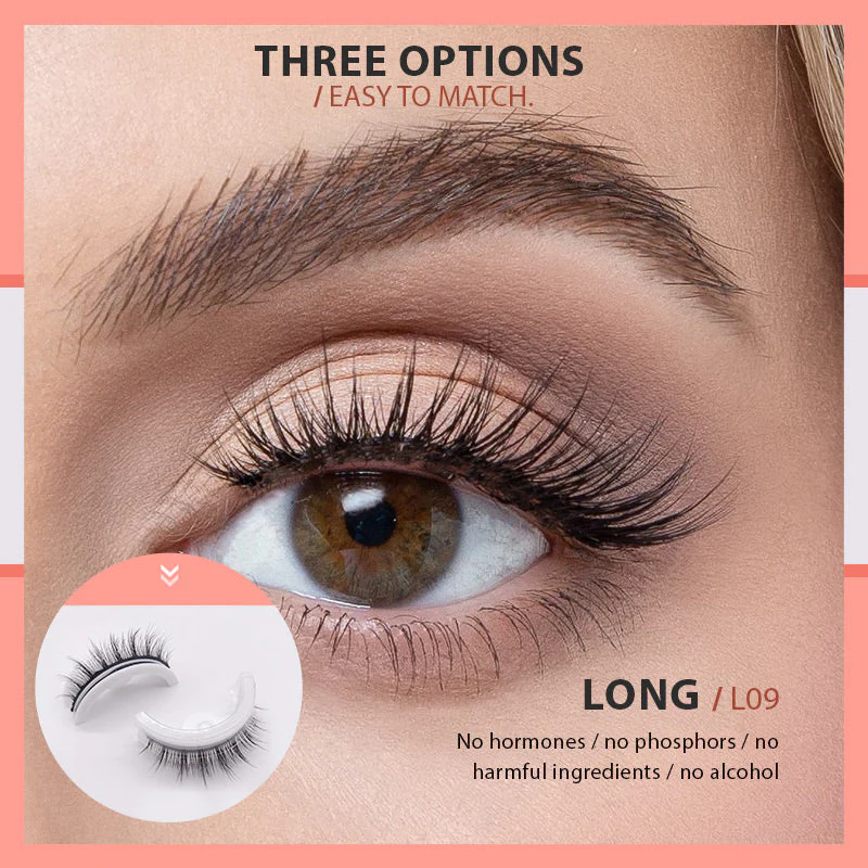 Selbstklebende Wimpern - Wiederverwendbar, Natürlich & Einfach Anzubringen - Image 7