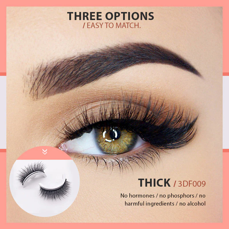 Selbstklebende Wimpern - Wiederverwendbar, Natürlich & Einfach Anzubringen - Image 8