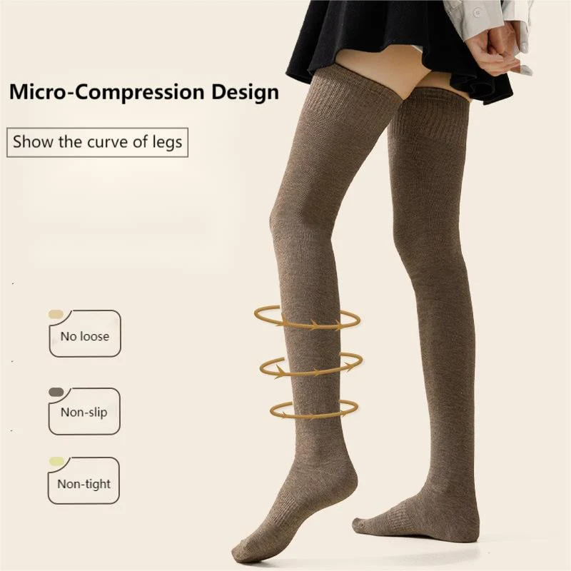 Selina — Kuschelige Oberschenkelsocken | 1+1 GRATIS - Image 8