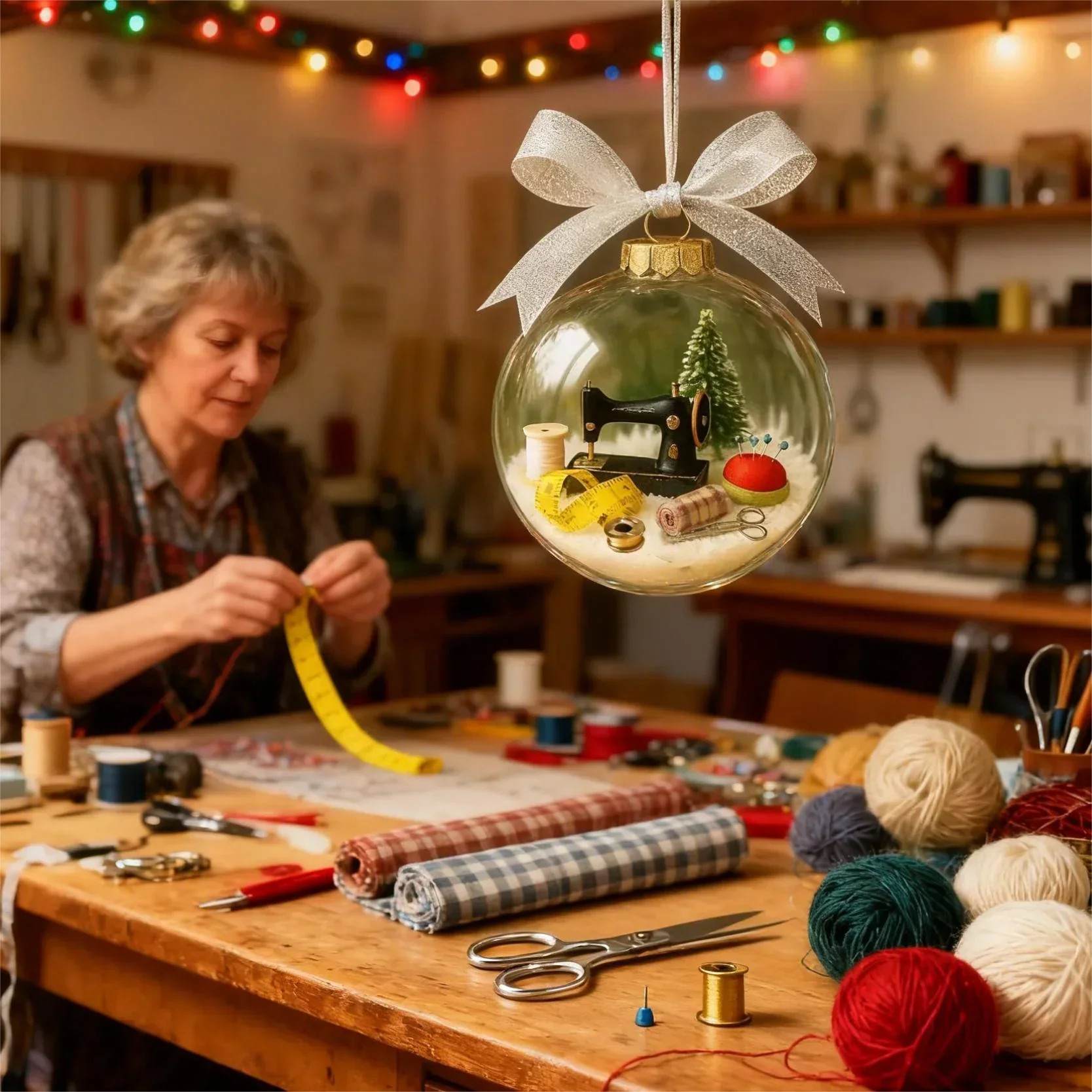 SewJoy – Schneekugel-Nähornament für Weihnachten - Image 7
