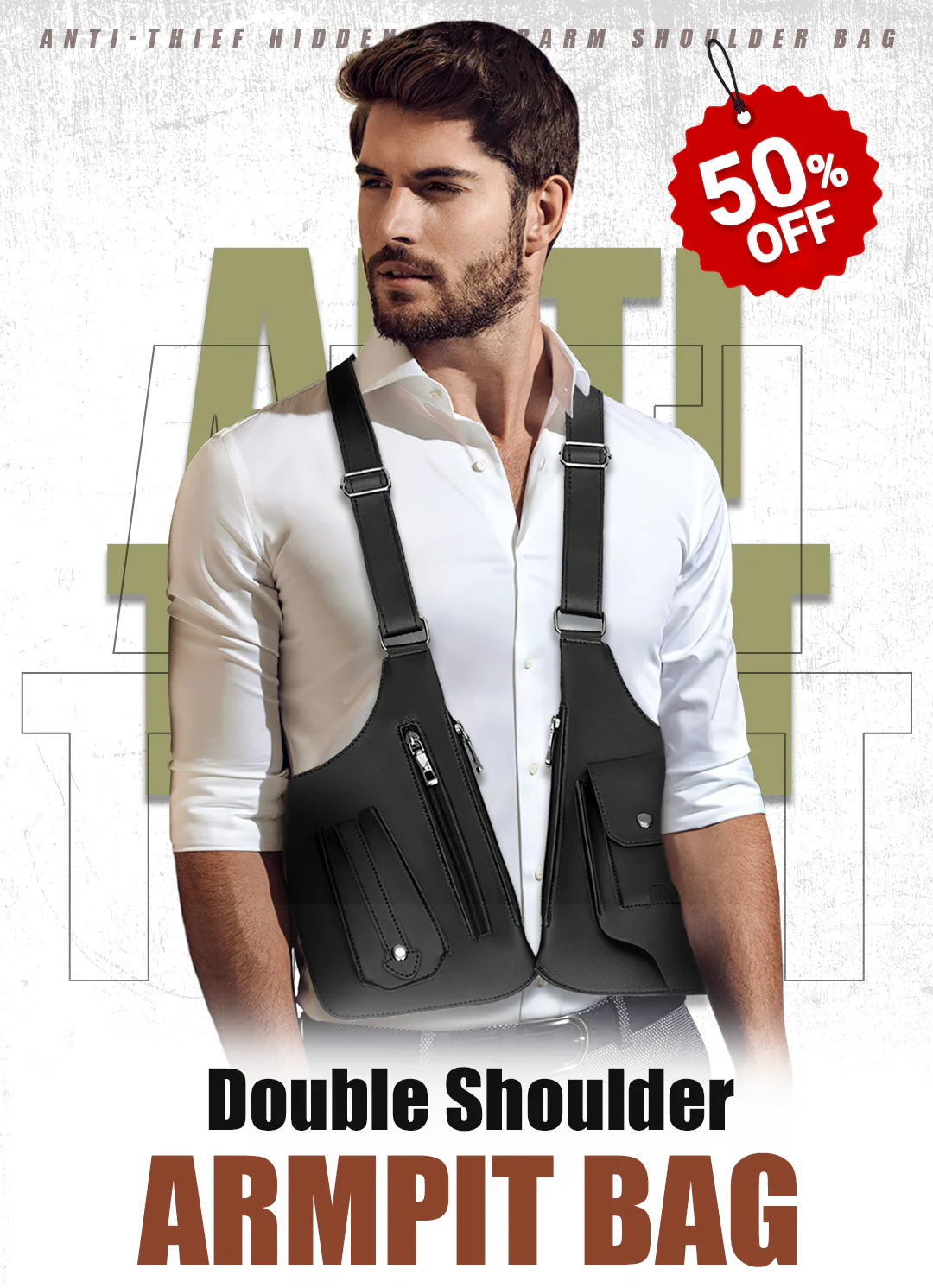 Shane — Taktischer Anti-Diebstahl-Rucksack | 50% RABATT - Image 8