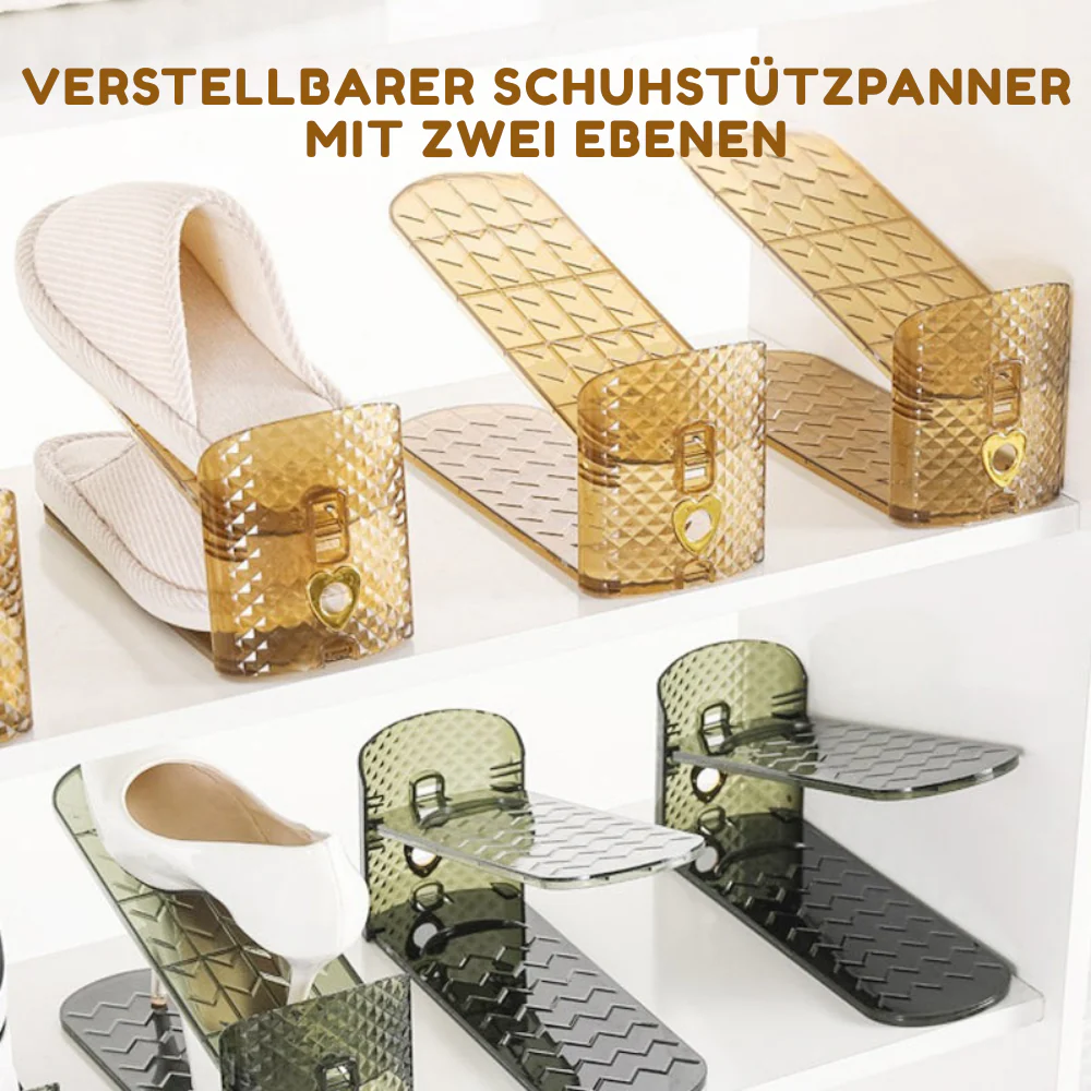 ShoeStack 4 Stück – Verstellbarer Doppel-Schuhorganizer | 50% RABATT - Image 4