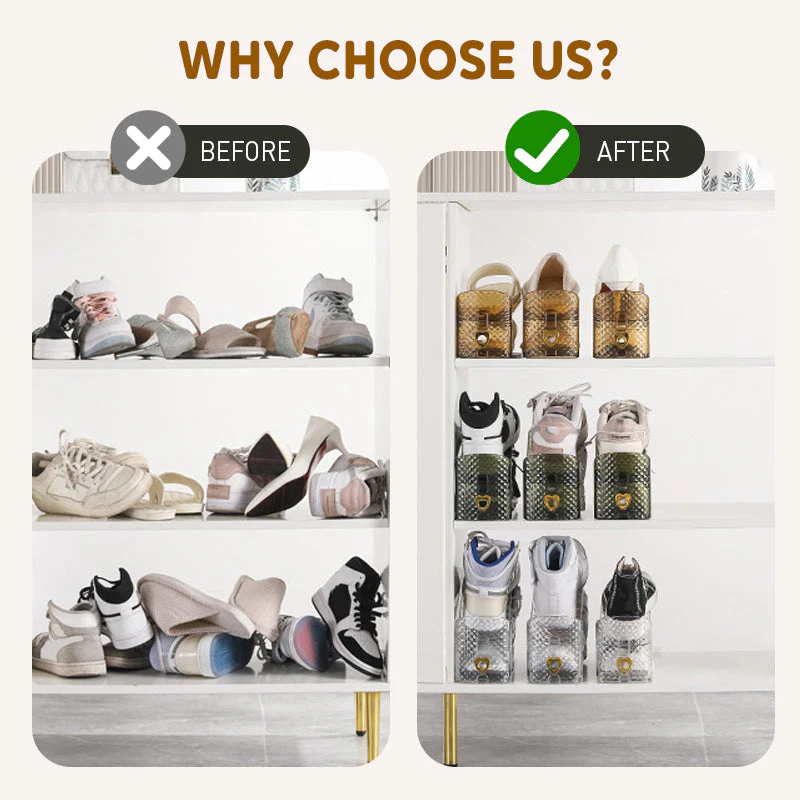 ShoeStack 4 Stück – Verstellbarer Doppel-Schuhorganizer | 50% RABATT - Image 8