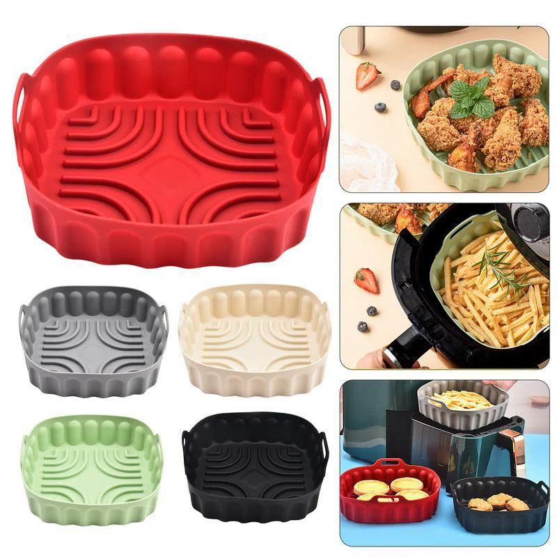 FryGuard - Silikon-Backblech für die Heißluftfritteuse | 1+1 GRATIS - Image 7