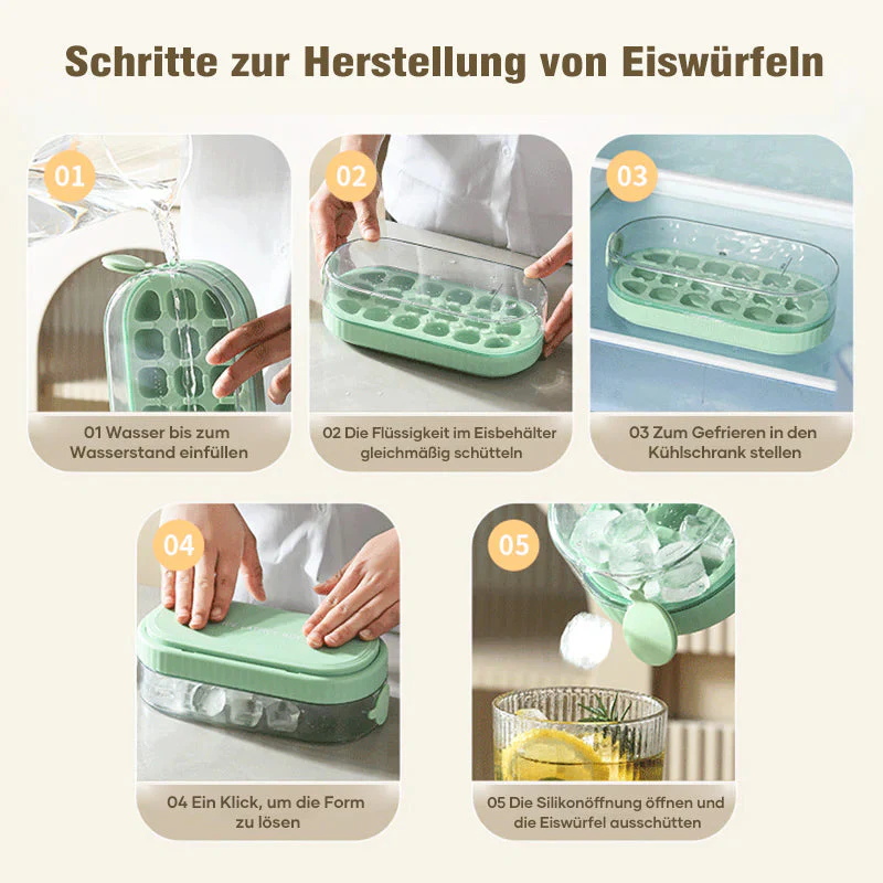Silikon Presse Eiswürfelbox - Image 4