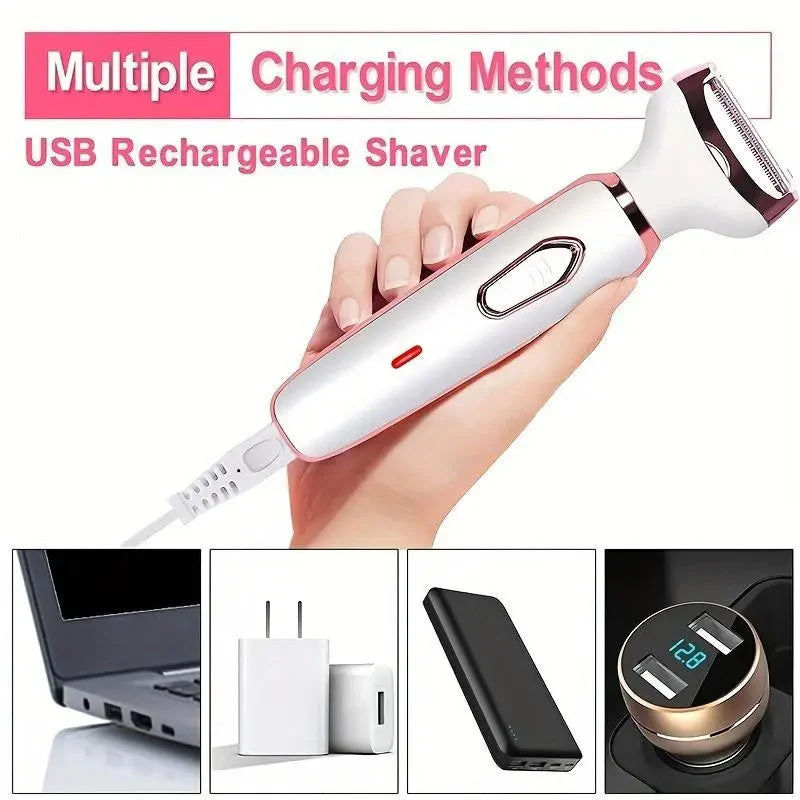 SilkyGlow – 4-in-1 Elektrorasierer für Frauen | 50% RABATT - Image 9