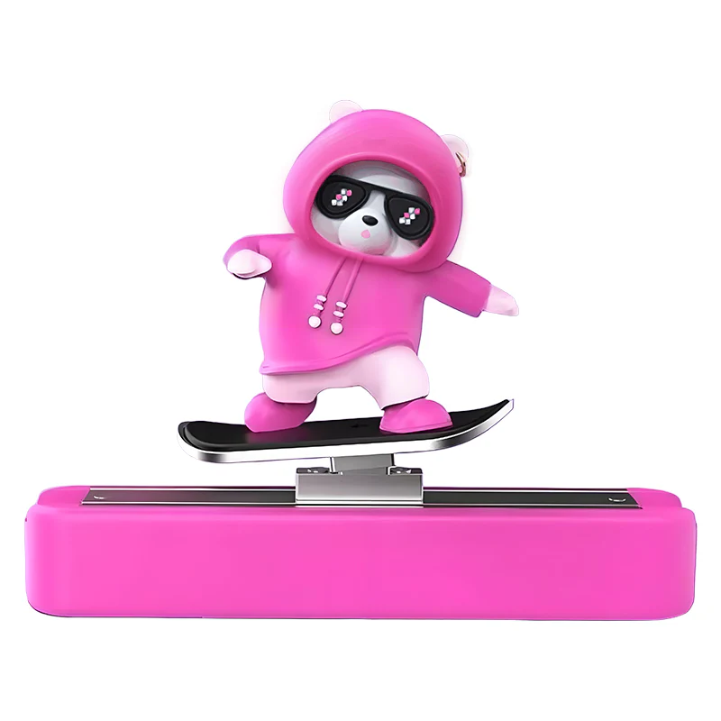 SkateBear – Lustiges Skateboard-Bär Autoornament | 1+1 GRATIS - Image 7