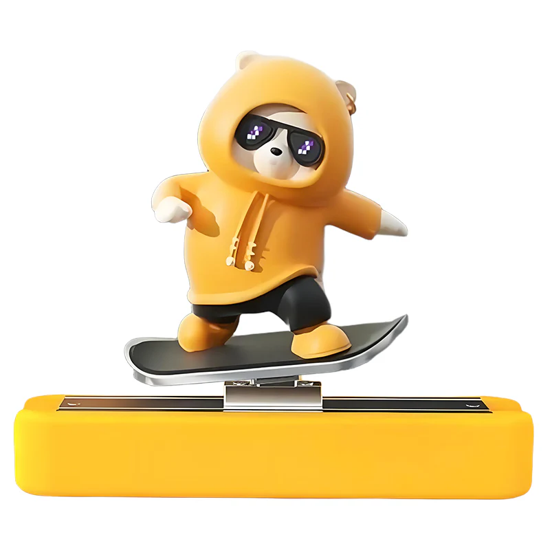 SkateBear – Lustiges Skateboard-Bär Autoornament | 1+1 GRATIS - Image 9