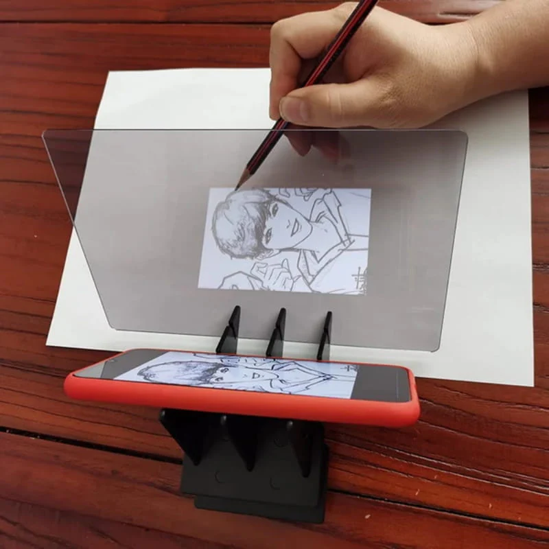 SketchReflect – Optische Projektions-Zeichenplatte | 1+1 GRATIS - Image 7