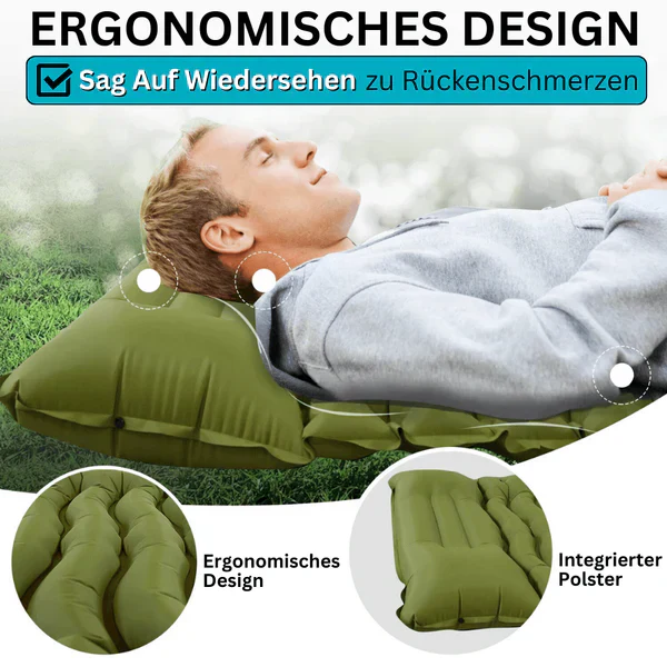 SleepCamp - Schnell aufblasbare Matratze mit integriertem Kissen | 50% RABATT - Image 5