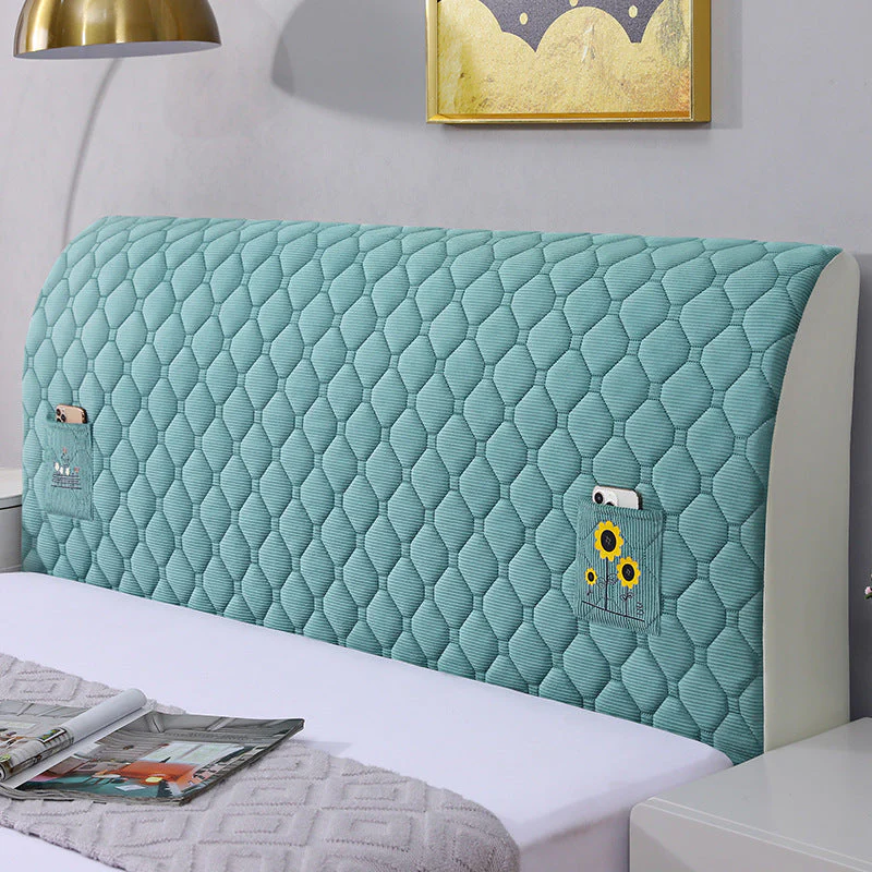 SleepGuard – Gepolsterte Stretch-Kopfteilhusse - Image 3