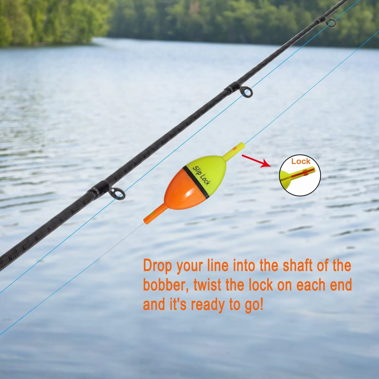 Slip Lock Bobber für Slip Bobber Fishing - Image 3