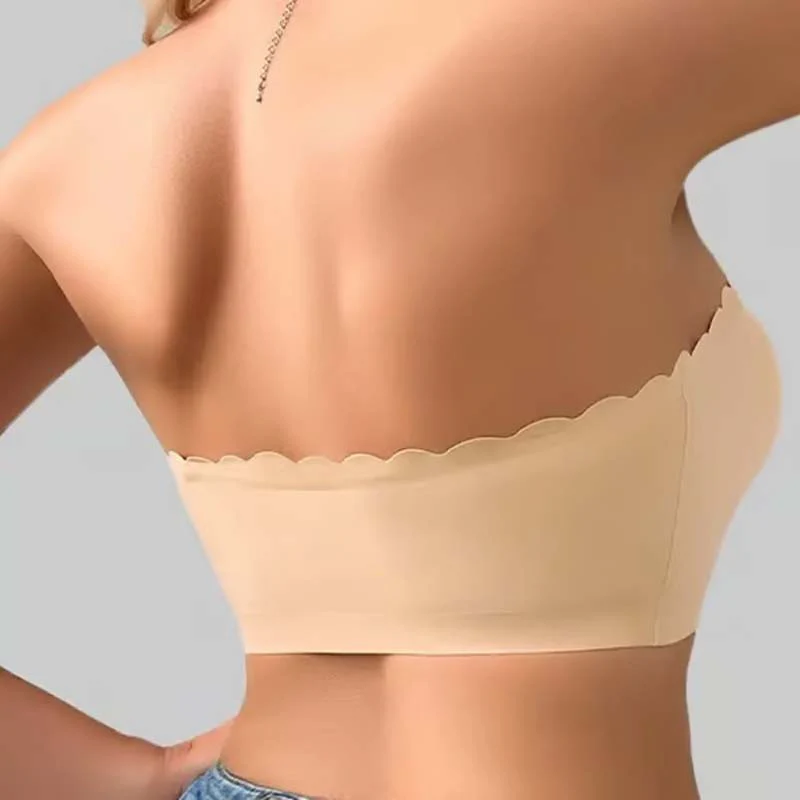 SlipFree™ – Nahtloser Bandeau-BH mit Vorderverschluss | 1+1 GRATIS - Image 8