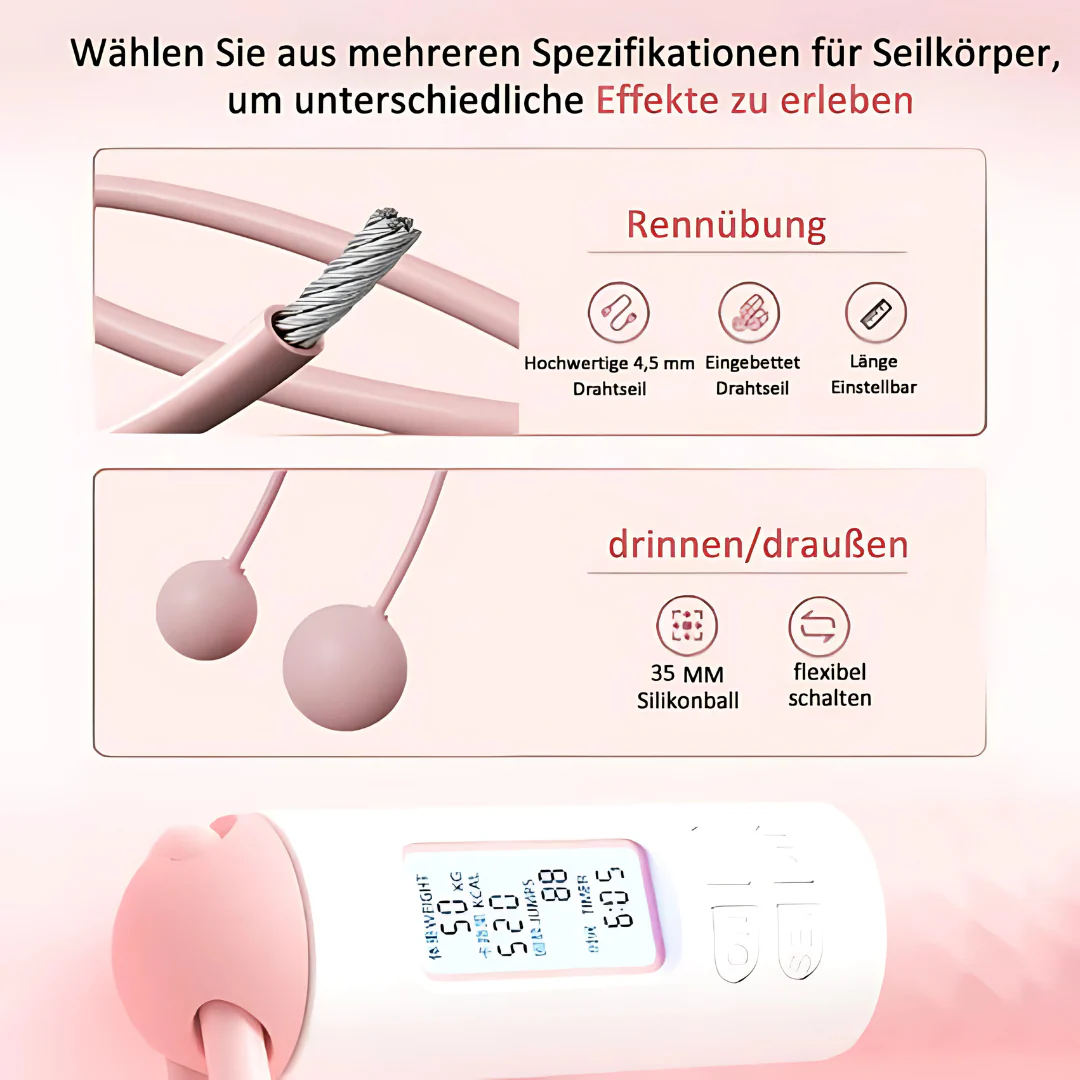 Smartes drahtloses Springseil | Fitness, vereinfacht - Image 3