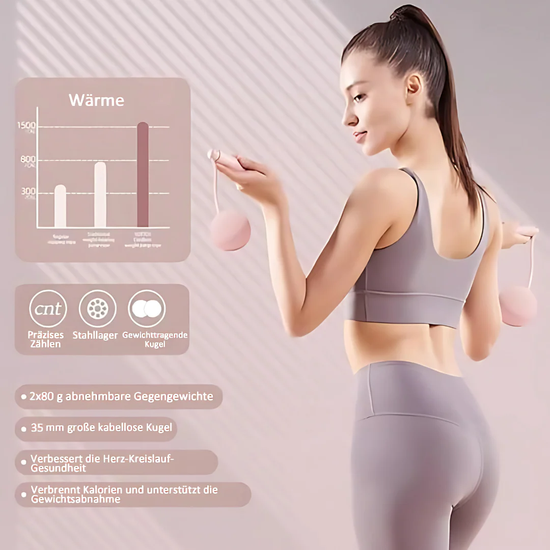 Smartes drahtloses Springseil | Fitness, vereinfacht - Image 4