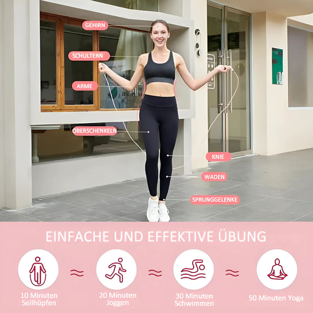 Smartes drahtloses Springseil | Fitness, vereinfacht - Image 6