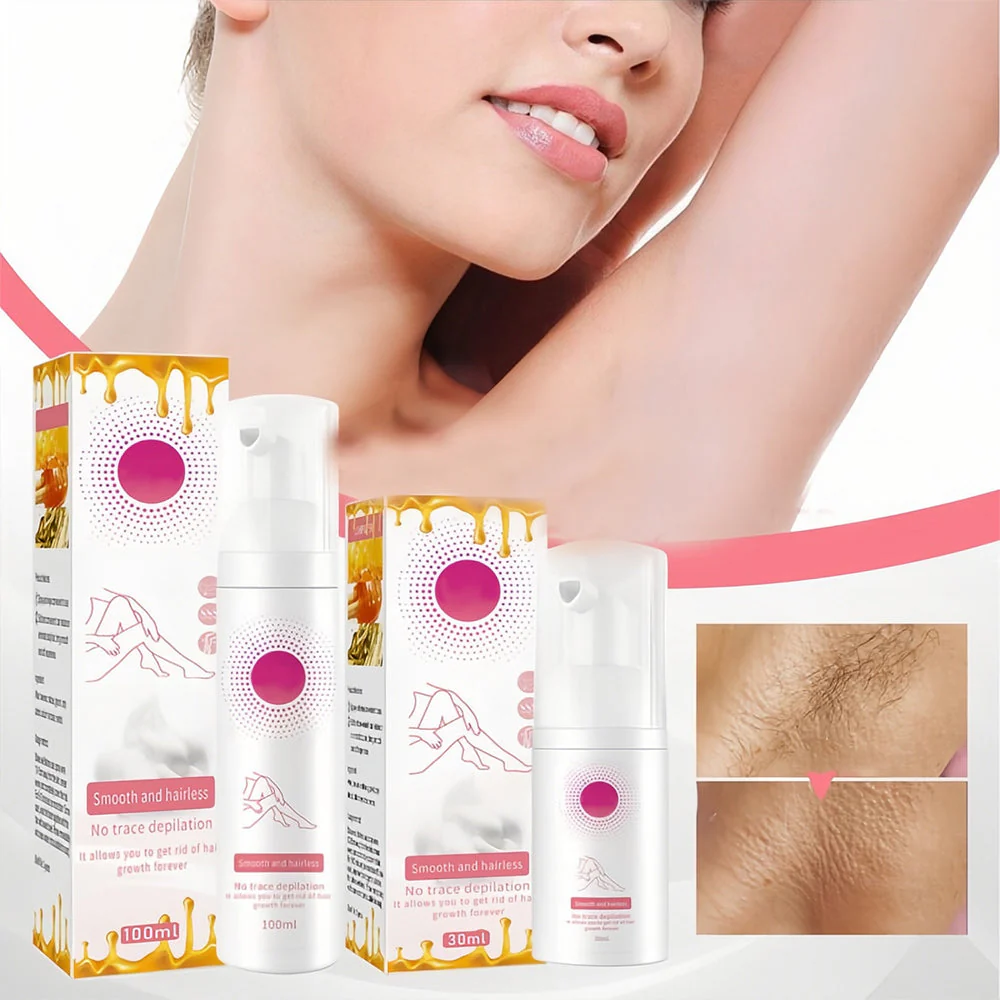 1+1 GRATIS | 100ml Honey Mousse Hair Removal Spray™ – Für eine makellose und haarfreie Haut!