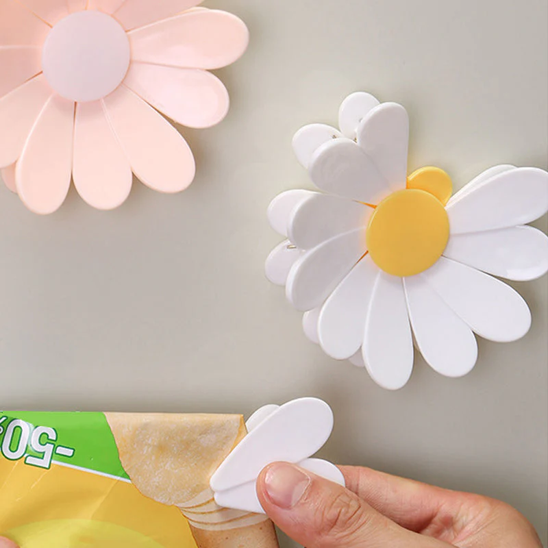 SnapPetal Clips — Frische stilvoll versiegelt