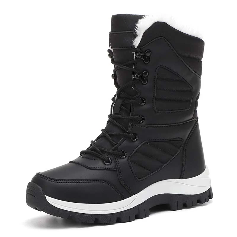 SnowStep™ – Warme Damen-Schneestiefel mit Schnürung - Image 10