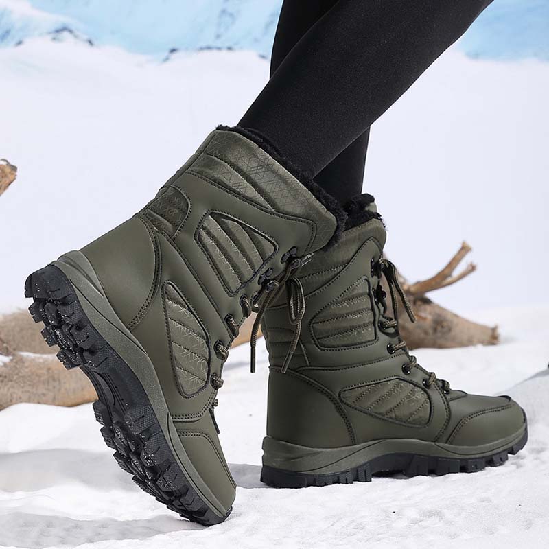 SnowStep™ – Warme Damen-Schneestiefel mit Schnürung - Image 3