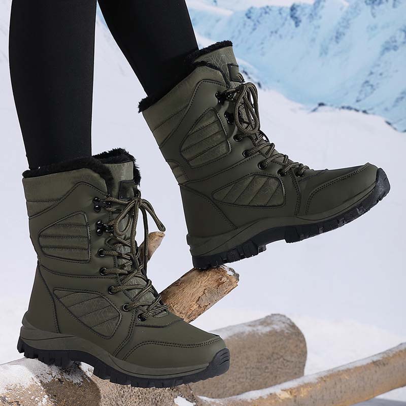 SnowStep™ – Warme Damen-Schneestiefel mit Schnürung - Image 5