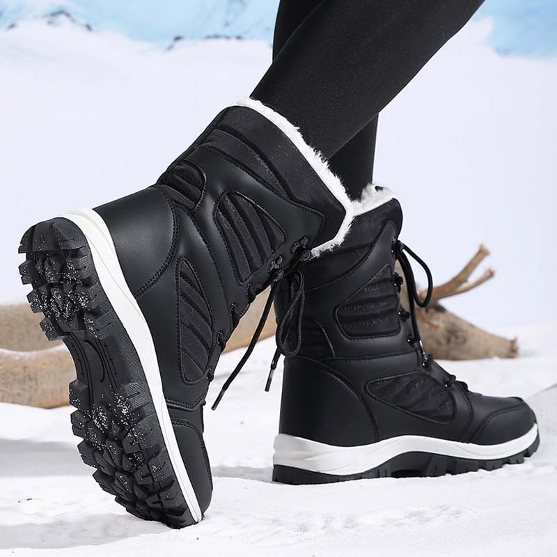 SnowStep™ – Warme Damen-Schneestiefel mit Schnürung - Image 7